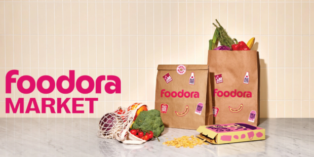 Nákup do hodiny doma. Albert doručí v Praze nákup prostřednictvím platformy foodora